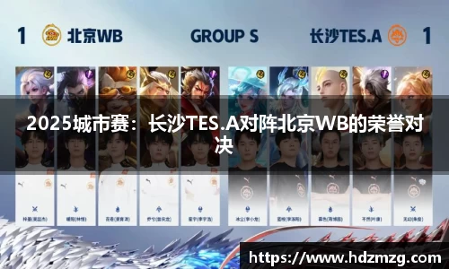 2025城市赛：长沙TES.A对阵北京WB的荣誉对决